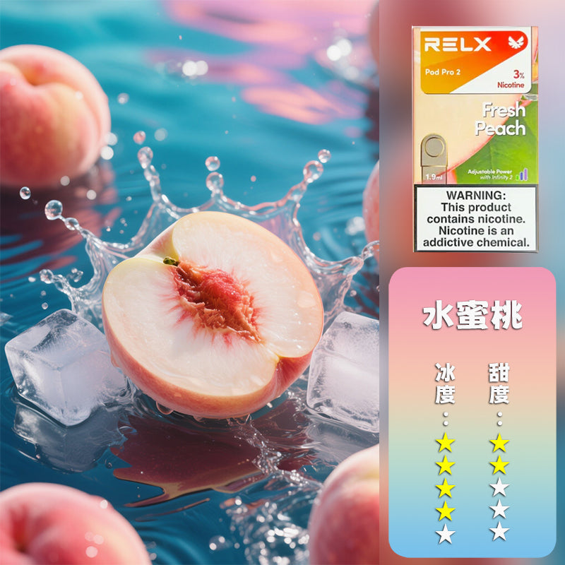 RELX 悅刻 六代煙彈(一盒3顆）